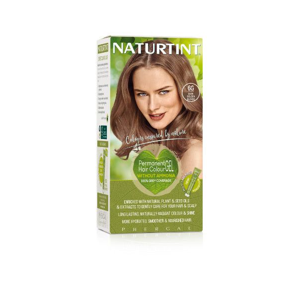 Naturtint Permanent Hair Colour Gel 5C Light Copper Chestnut Dark Golden Blonde 6G