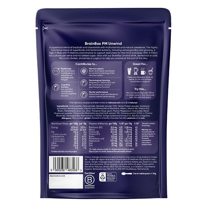 Naturya BrainBox AM Elevate 300g