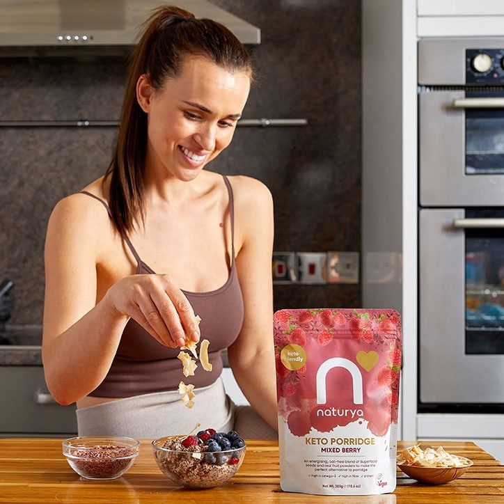 Naturya Keto Porridge Mixed Berry 300g