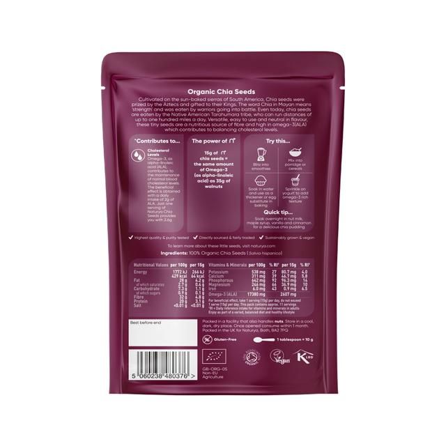 Naturya Organic Chia Seeds 300g