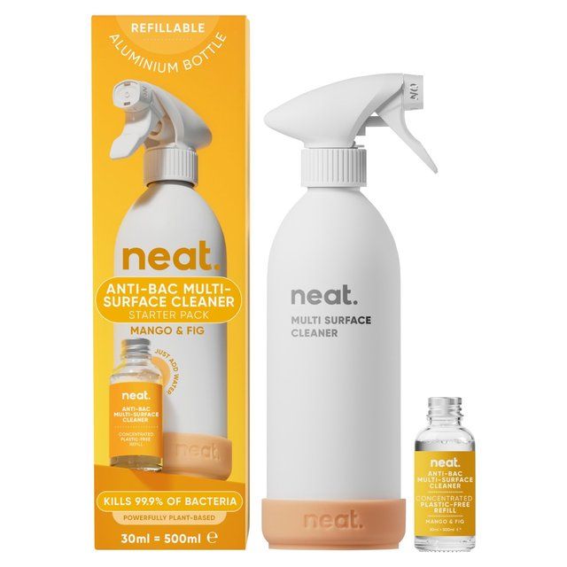 Neat Anti-Bac Multi Surface Refill Starter Pack Mango & Fig 500ml