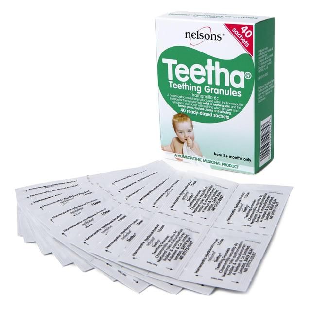 Nelsons Teetha Teething Granules 40 per pack