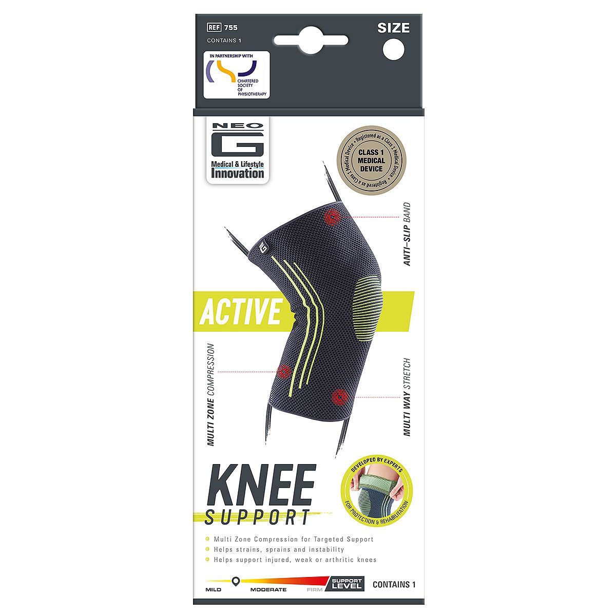 Neo G Active Knee Support - Medium