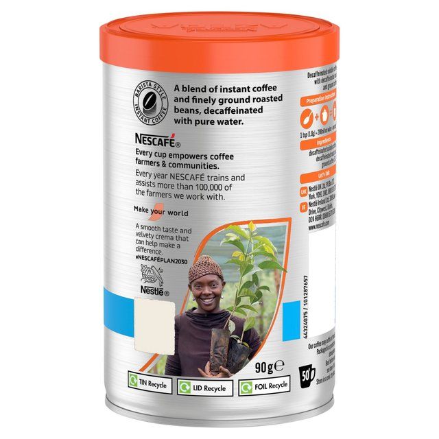 Nescafe Azera Americano Decaf Instant Coffee 90g