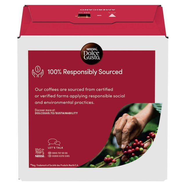 Nescafe Dolce Gusto Caffe Americano Pods 16 per pack
