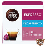 Nescafe Dolce Gusto Espresso Decaf Blue 16 per pack