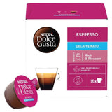 Nescafe Dolce Gusto Espresso Decaf Blue 16 per pack