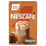 Nescafe Gold Frothy Coffee Sticky Toffee Pudding 7 per pack