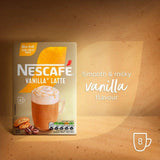 Nescafe Gold Vanilla Latte Instant Coffee 8 Sachets 8 per pack