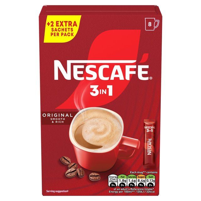 Nescafe Original 3in1 8pk 8 x 16g