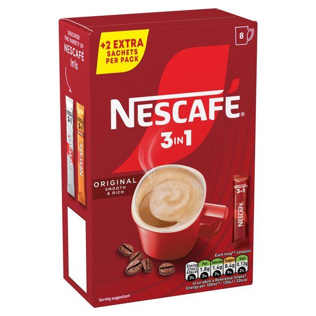 Nescafe Original 3in1 8pk 8 x 16g