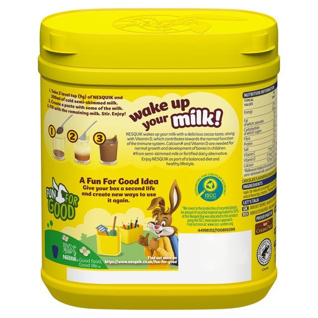 Nesquik Chocolate Milkshake Tub 500g