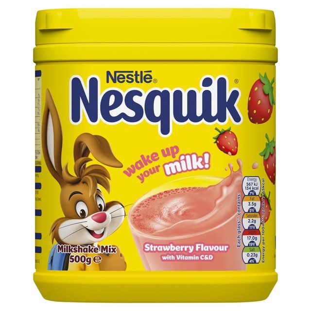 Nesquik Strawberry Milkshake Tub 500g