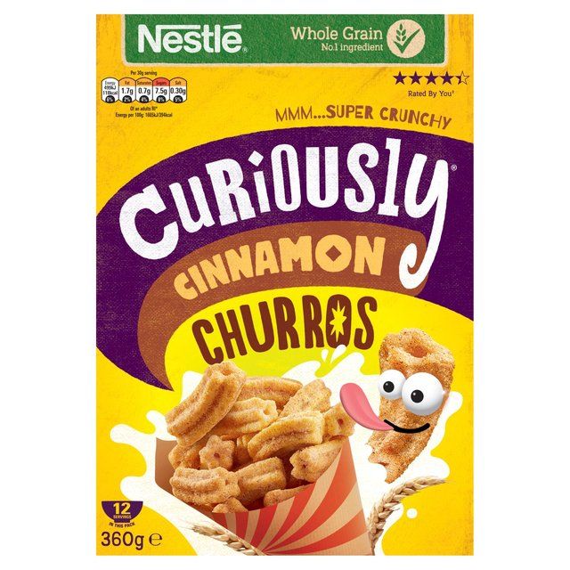Nestle Curiously Churros Cereal 360g