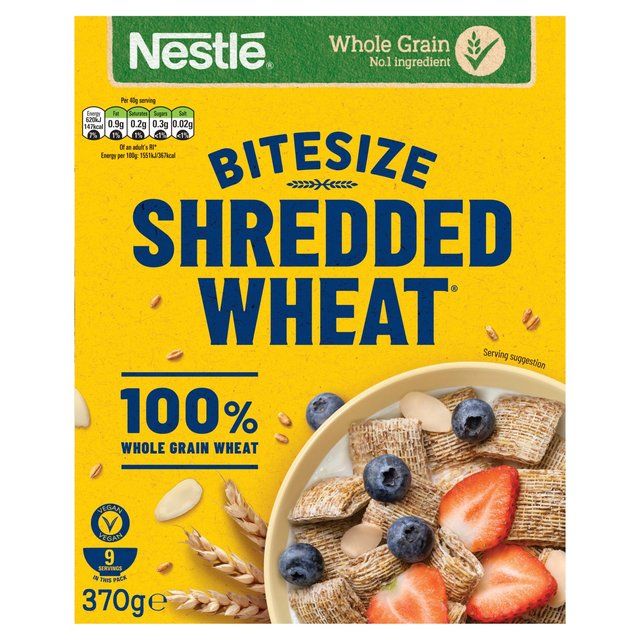 Nestle Shredded Wheat Bitesize Cereal 370g