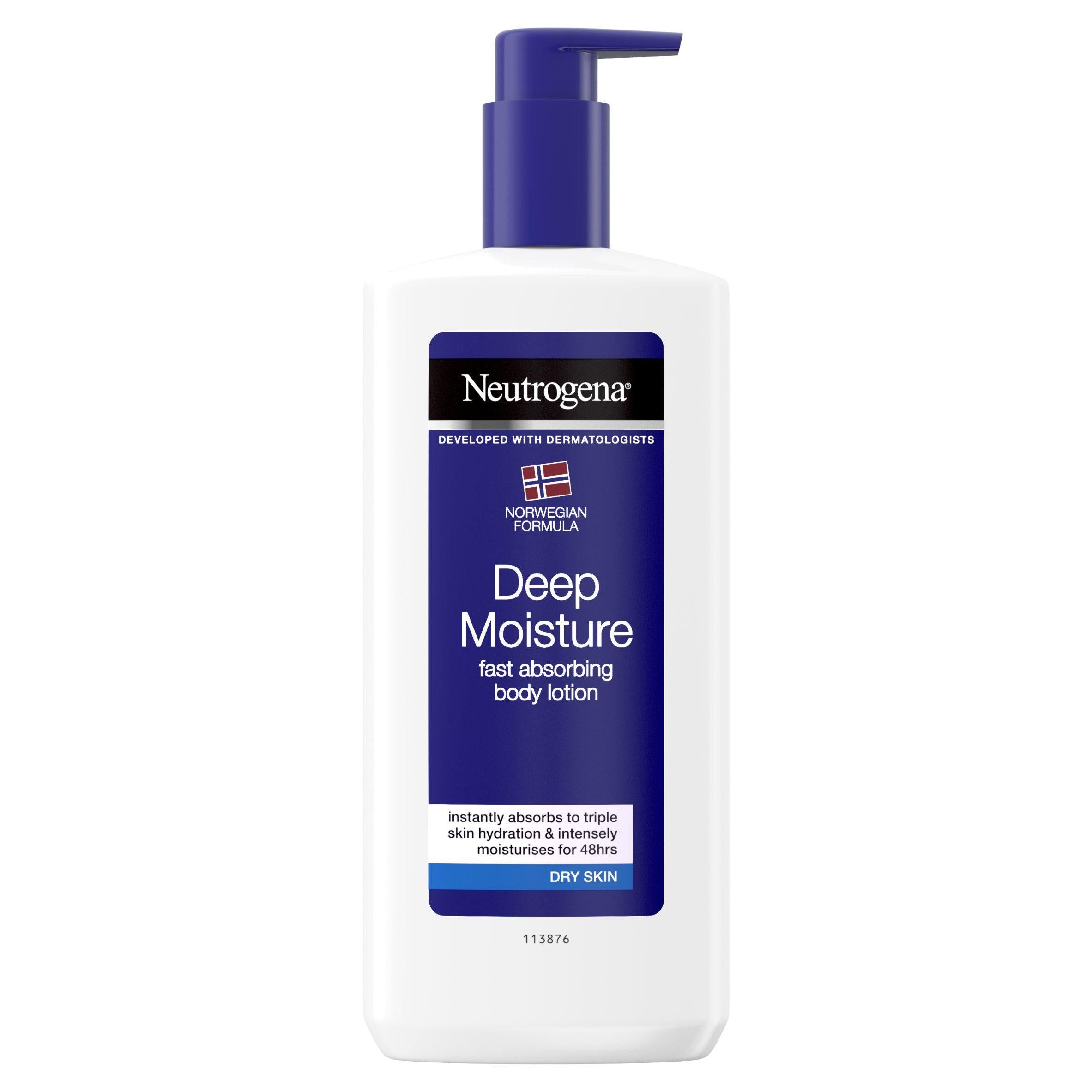 Neutrogena Norwegian Formula Deep Moisture Fast Absorbing Body Lotion 400ml