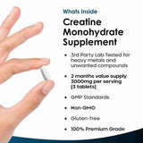 New Leaf Creatine Monohydrate Tablets 3000mg