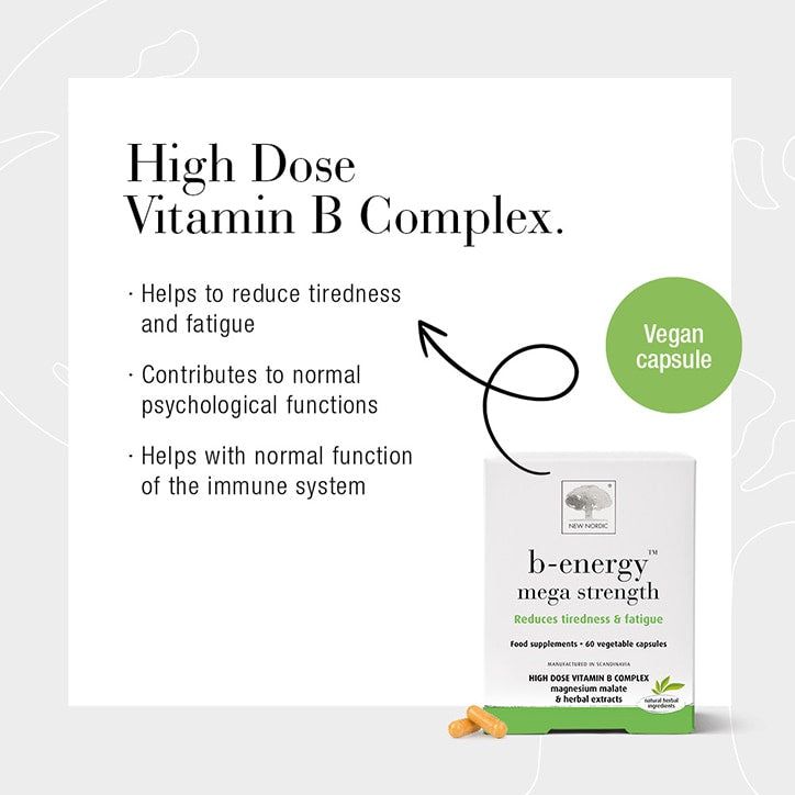 New Nordic B Energy 60 Capsules