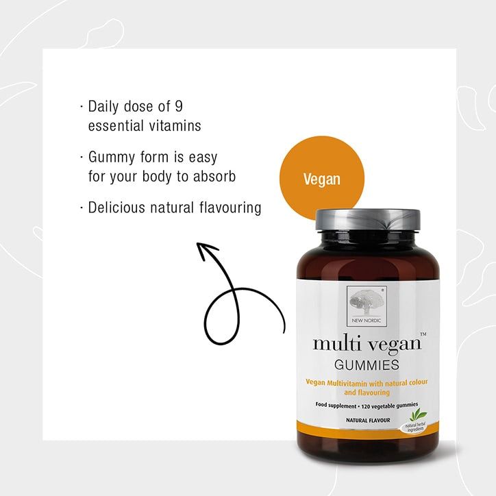 New Nordic Multi Vegan 120 Gummies