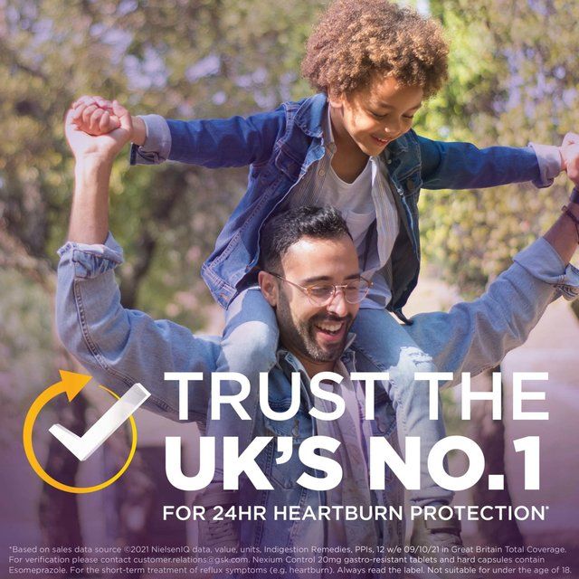 Nexium Control Heartburn & Indigestion 24 Hour Relief 20mg 7 per pack