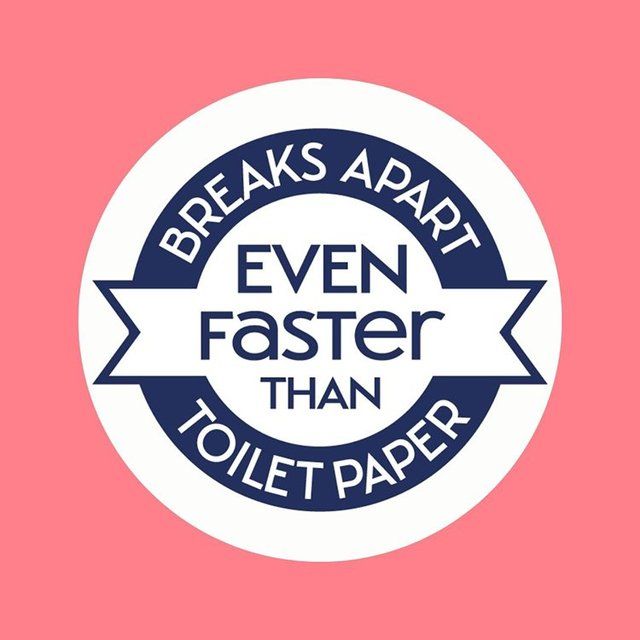 Nice 'N CLEAN SecureFlush Fragranced Moist Toilet Tissue with Almond Milk 40 per pack