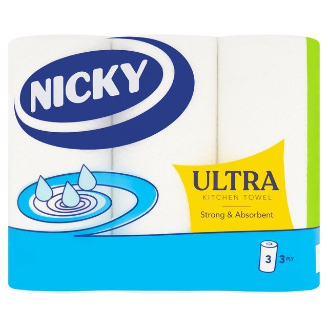 Nicky Ultra Kitchen Towel 3 per pack