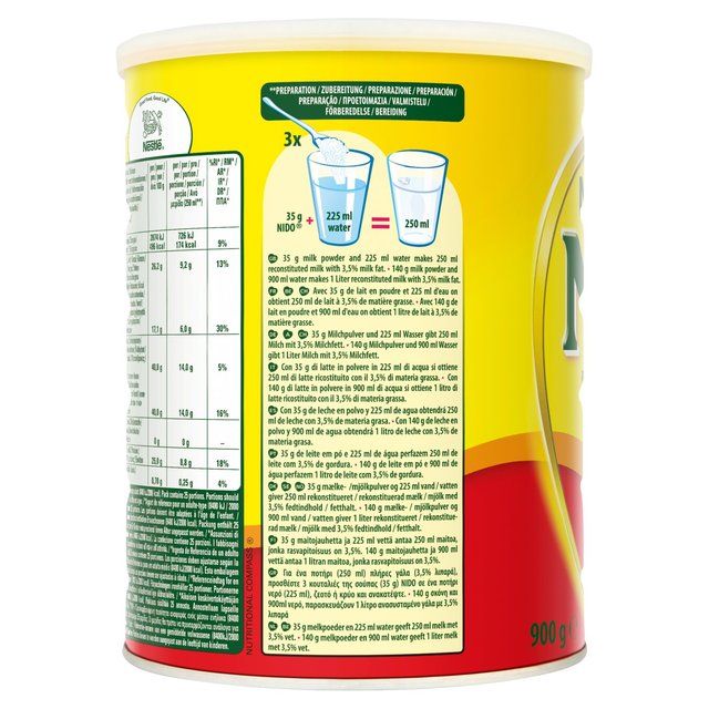 NIDO Full Cream Milk Powder 900g