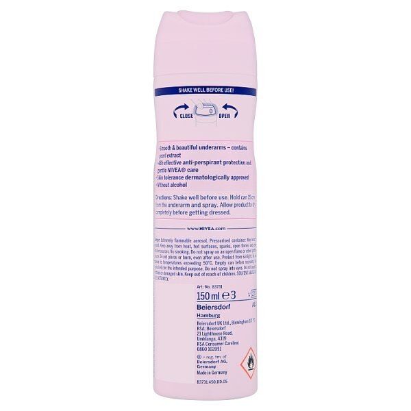NIVEA Anti-Perspirant Deodorant Spray Pearl & Beauty 150ml