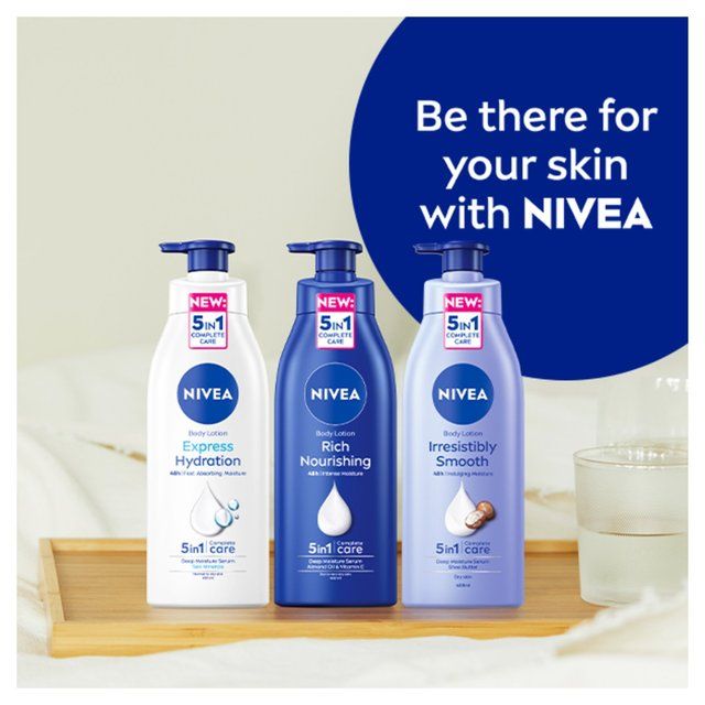 NIVEA Body Lotion for Dry Skin Rich Nourishing 400ml