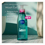 NIVEA Derma Skin Clear Wash Gel with Salicylic Acid 150ml