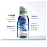 NIVEA Double Effect Waterproof Eye Make-Up Remover 125ml