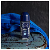 NIVEA MEN Anti-Perspirant Deodorant Roll-On, Cool Kick, 50ml
