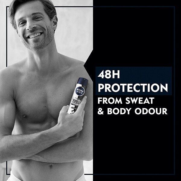 NIVEA MEN Black & White Anti-Perspirant Deodorant 250ml