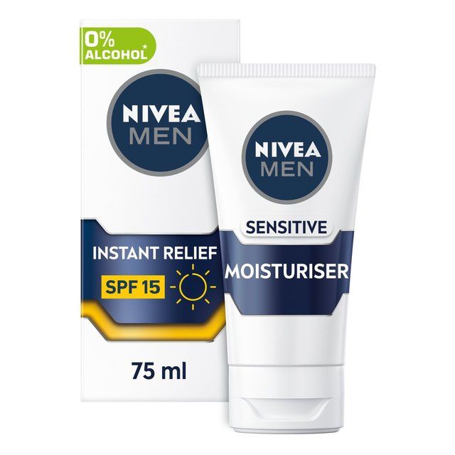 Nivea Men Sensitive Moisturiser SPF15 75ml
