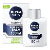 NIVEA MEN Sensitive Post Shave Balm with 0% Alcohol, 100ml