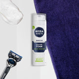 NIVEA MEN Sensitive Shaving Foam with 0 % Alcohol 200ml