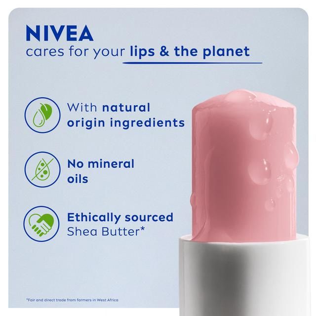 NIVEA Pearly Shine Lip Balm 4.8g