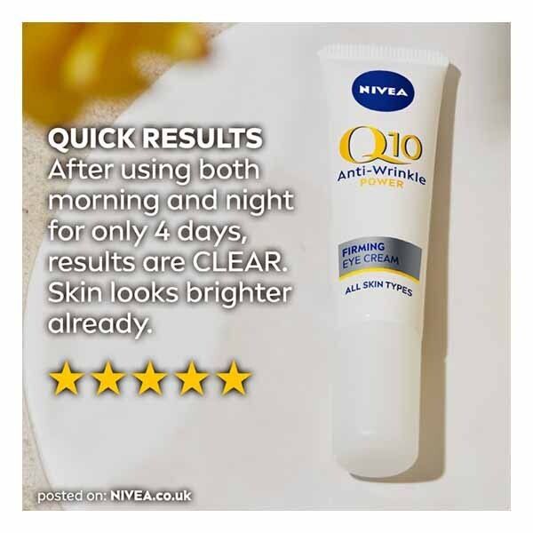 NIVEA Q10 Power Anti-Wrinkle Firming Eye Cream 15ml