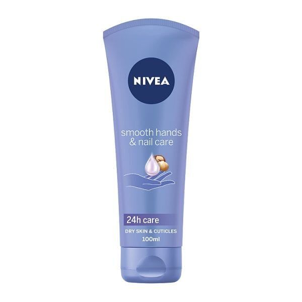 NIVEA Smooth Hands & Nail Care Hand Cream 100ml
