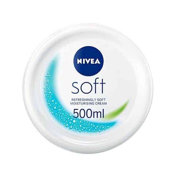 NIVEA Soft Moisturiser Cream for Face, Hands & Body, 500ml