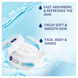 Nivea Soft Moisturising Cream For Face Hands And Body