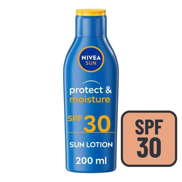 NIVEA SUN Protect & Moisture SPF 30 Sun Lotion 200ml