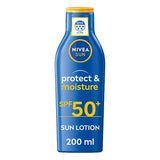 NIVEA SUN Protect & Moisture Sun Cream Lotion SPF 50+ 200ml
