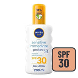NIVEA SUN Sensitive SPF 30 Sun Lotion Spray 200ml