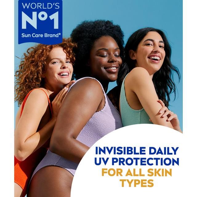 NIVEA SUN UV Face Invisible Daily Fluid SPF 50 Sunscreen 40ml