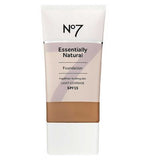 No7 Essentially Natural Foundation SPF15 40ml deeply honey