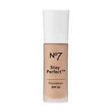 No7 Stay Perfect Foundation SPF30 30ml cameo 550N