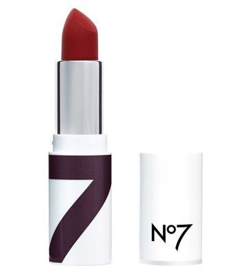 No7 Velvet Matte Conditioning Lipstick cranberry