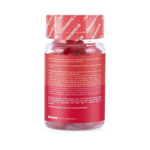 Novomins Kids Iron - 30 Gummies