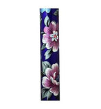 NRS Folding Walking Stick Blue Floral